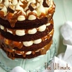 The Ultimate Snickers Layer Cake