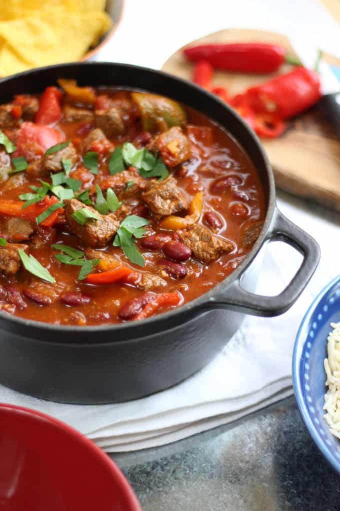 Easy Chilli Con Carne Recipe - Taming Twins