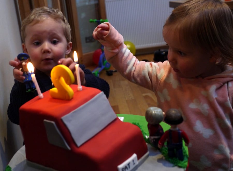 Postman Pat Party Dessert Table