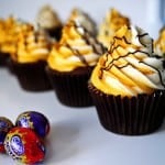 Cadburys Creme Egg Stuffed Cupcakes