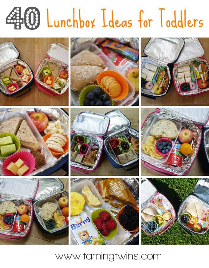 40 Lunchbox Ideas for Toddler Children - Inspiration for every day!