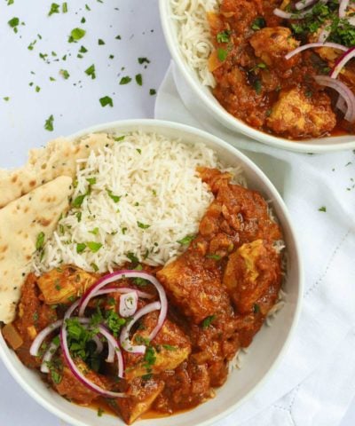 Easy chicken curry recipe with rice