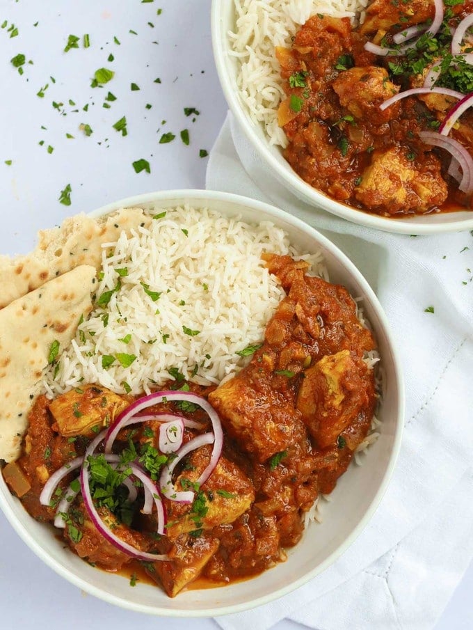 Easy Chicken Curry Recipe - Healthy and simple to make!