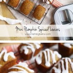 Mini Pumpkin Spiced Loaves Recipe - The perfect autumn cake!