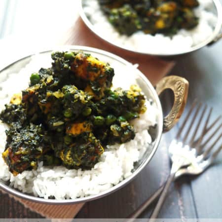 Palak Paneer - Slimming World friendly, low fat recipe for this favourite vegetarian curry.