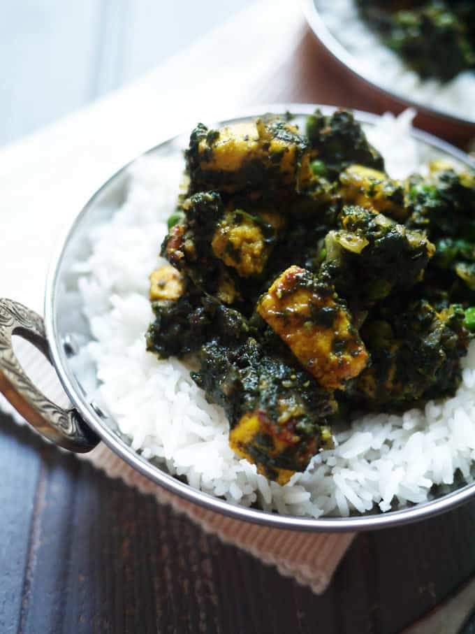 Palak Paneer - Slimming World friendly, low fat recipe for this favourite vegetarian curry. 