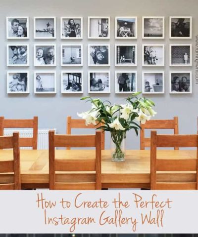 How to create the perfect Instagram gallery wall (using Ikea frames!) Tips and tricks for getting the perfect finish. | TamingTwins.com https://www.tamingtwins.com