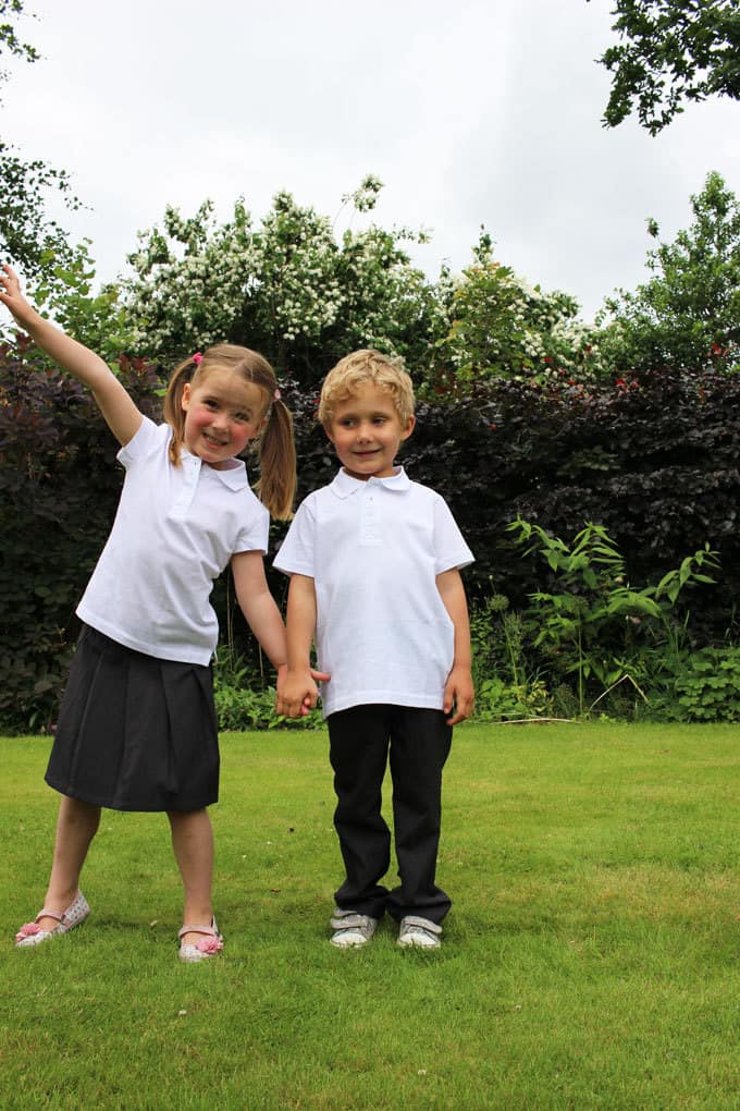 How much school uniform to buy And whether your child will wear their school jumper. 3 of each would get you through the week even with a change each day if you were prepared to wash/dry/iron on Tuesday/Wednesday night.