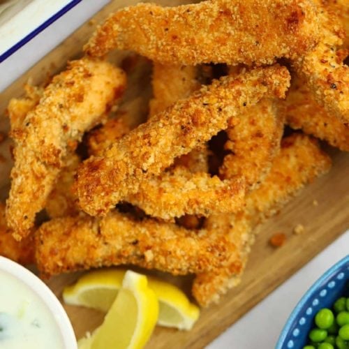 The easiest homemade salmon fish finger recipe for the whole family to enjoy