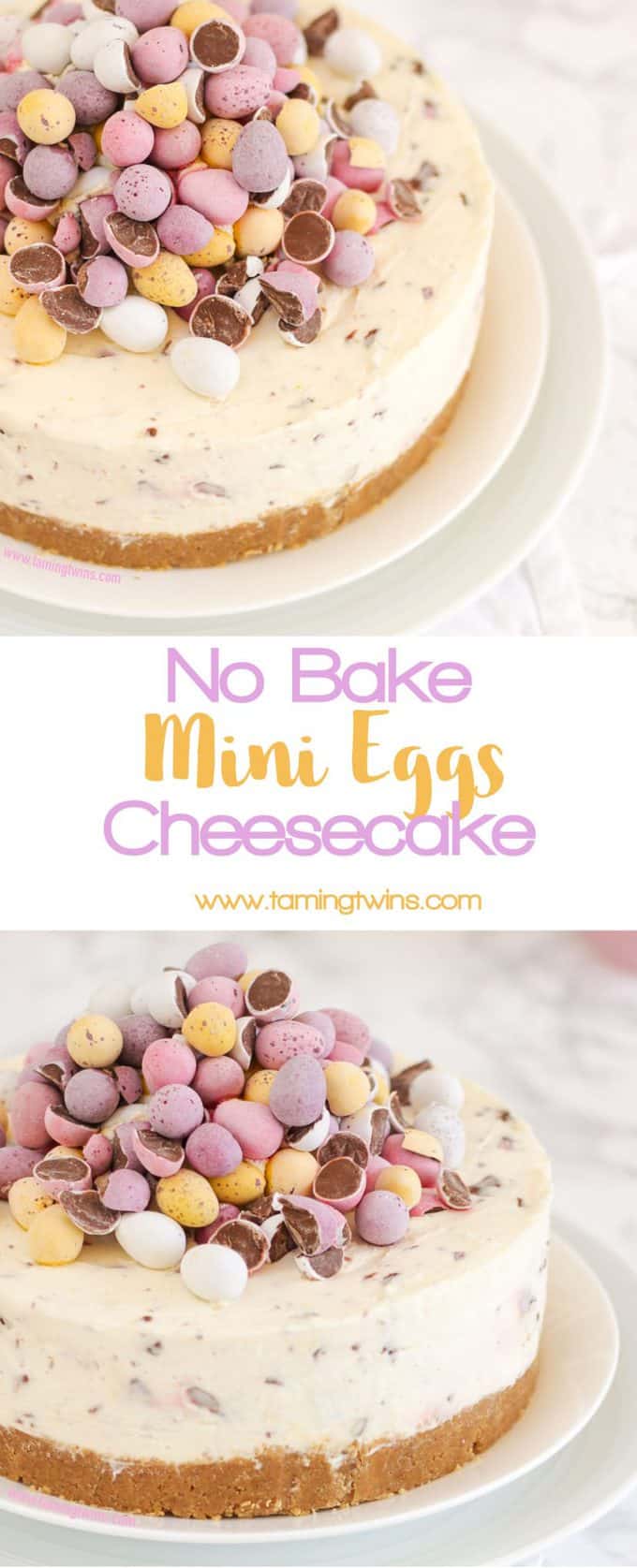 no bake mini egg cheesecake – the easter recipe!