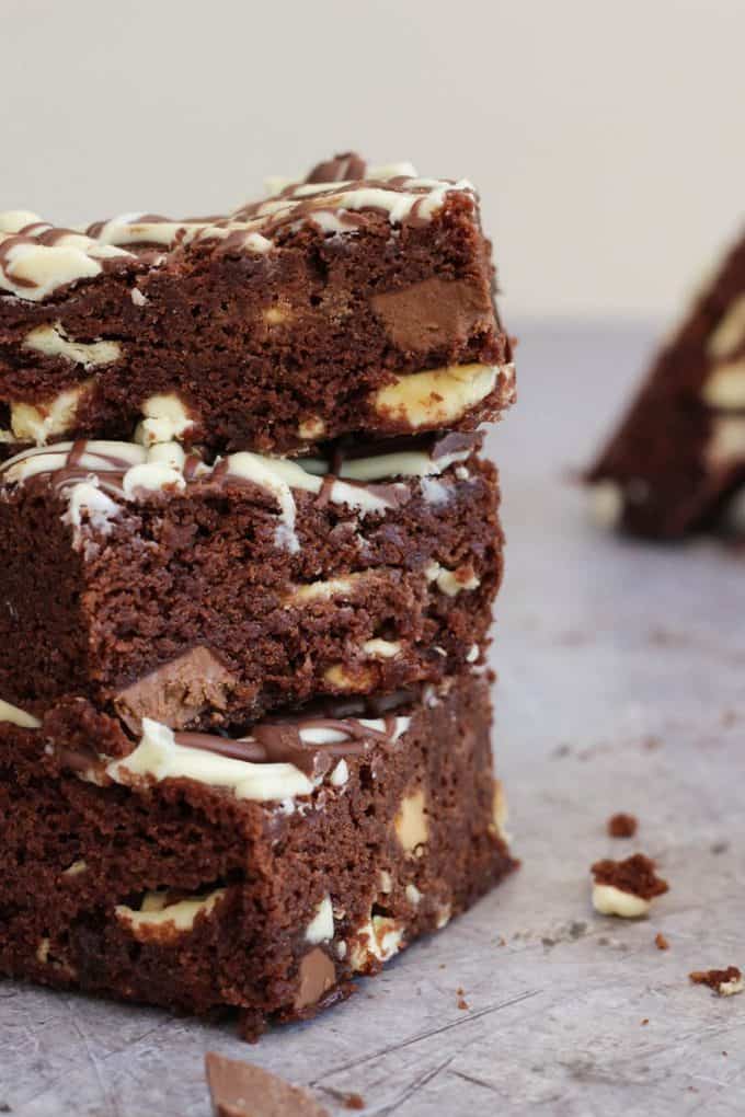 Microwave Brownies - Fudgy, Gooey Chocolate Brownies Recipe