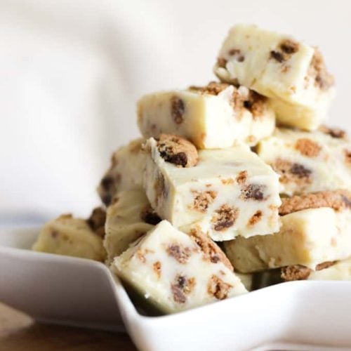 Cookies and Cream Slow Cooker Fudge