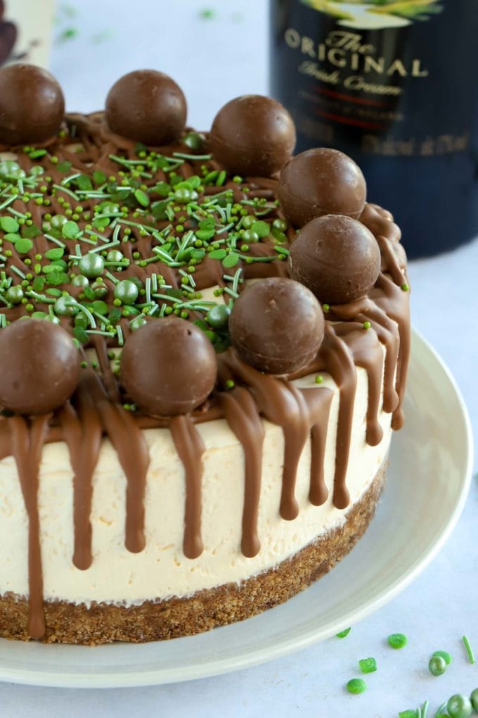 Baileys Cheesecake - The BEST No Bake Recipe