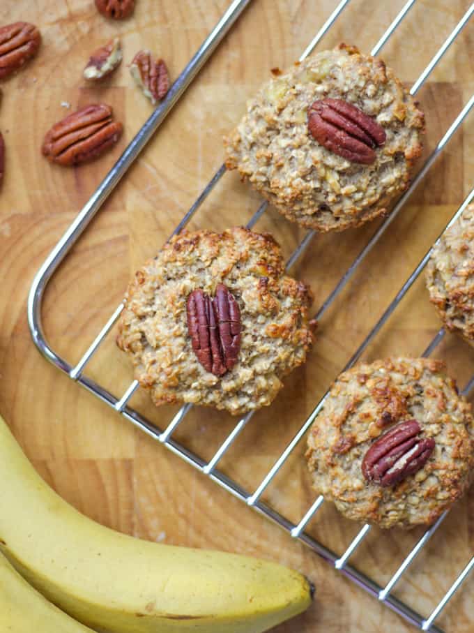 easy breakfast cookies with banana