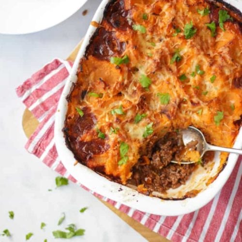 Sweet Potato Cottage Pie Recipe