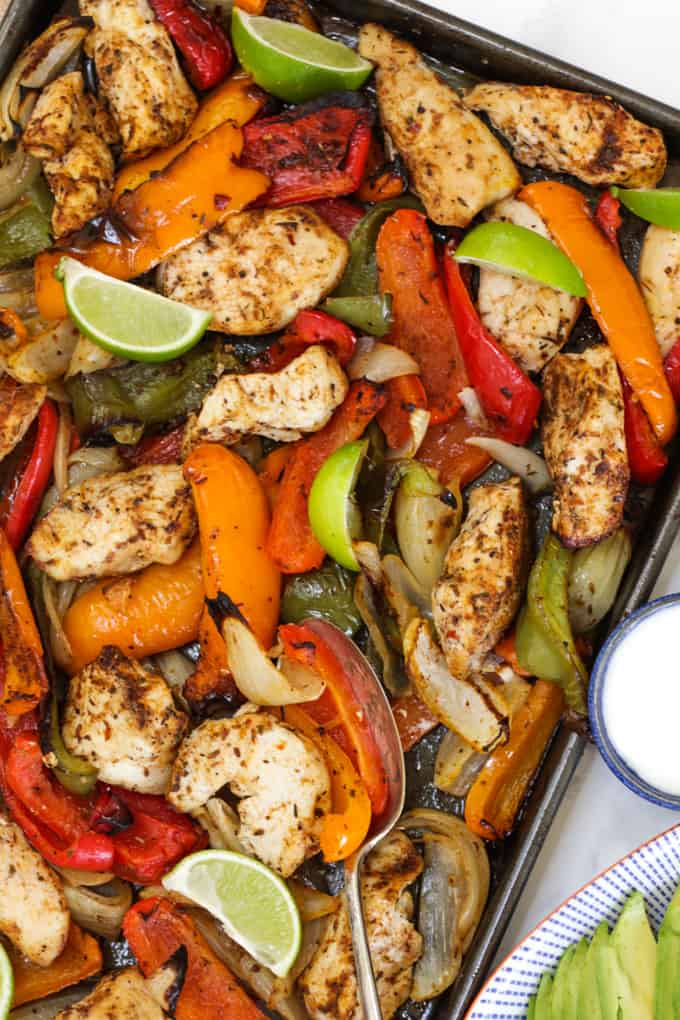 Easy Baked Chicken Fajitas Recipe