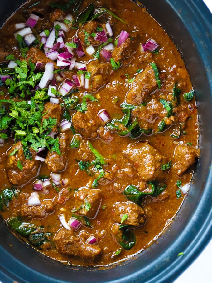 Slow Cooker Beef Curry Recipe - Just 5 Minutes to Prepare!