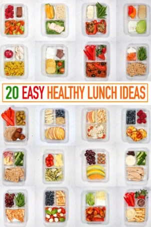 20 Healthy Packed Lunch Ideas - Recipes for Quick Lunches to Go!