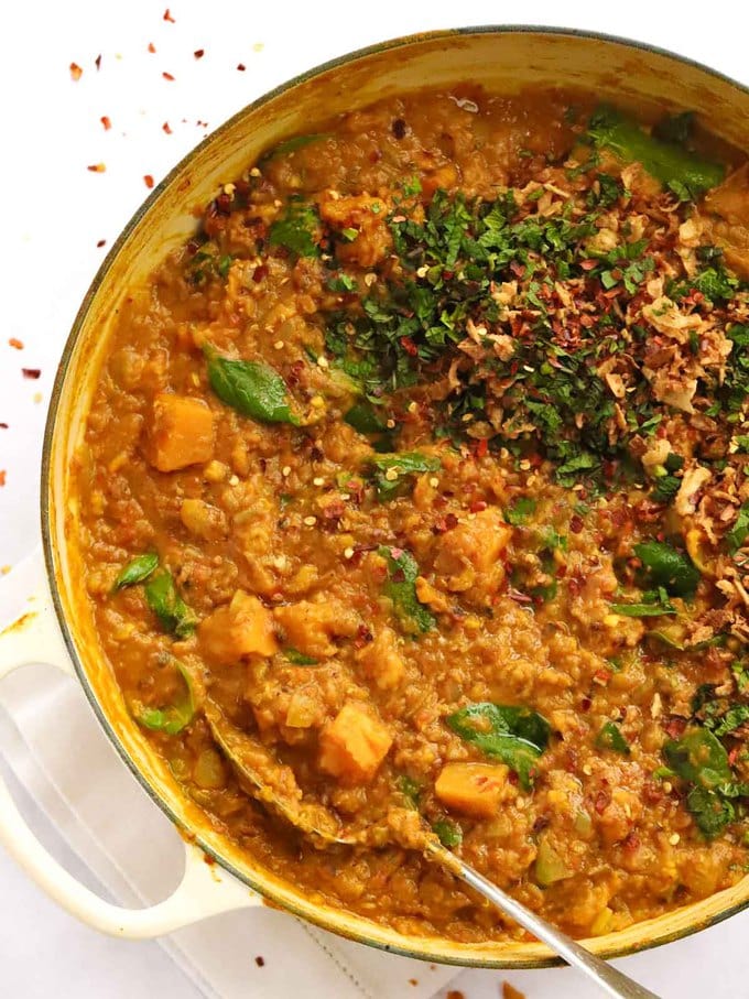 Lentil Dahl recipe with easy tips