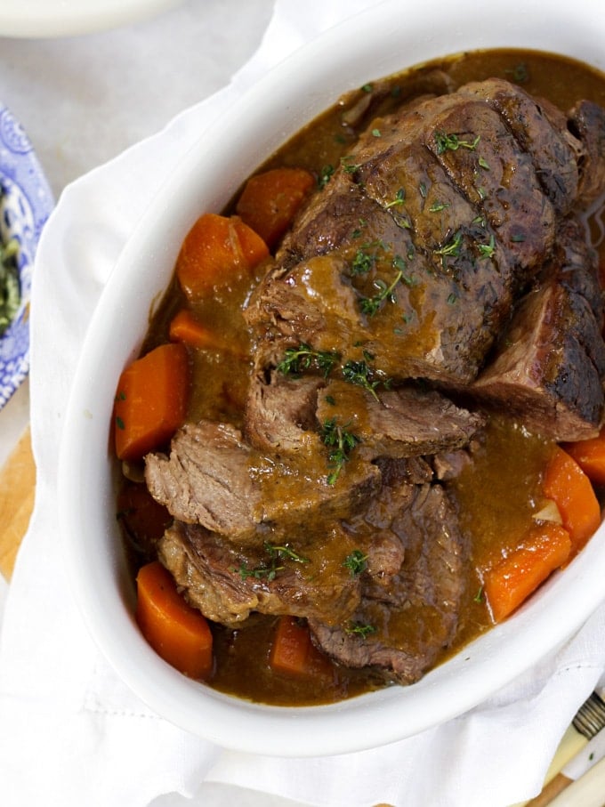 Slow Cooker Beef Joint - An Easy Pot Roast Recipe