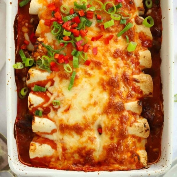 Prepare ahead for your family dinner with this delicious Chilli Beef Enchiladas recipe