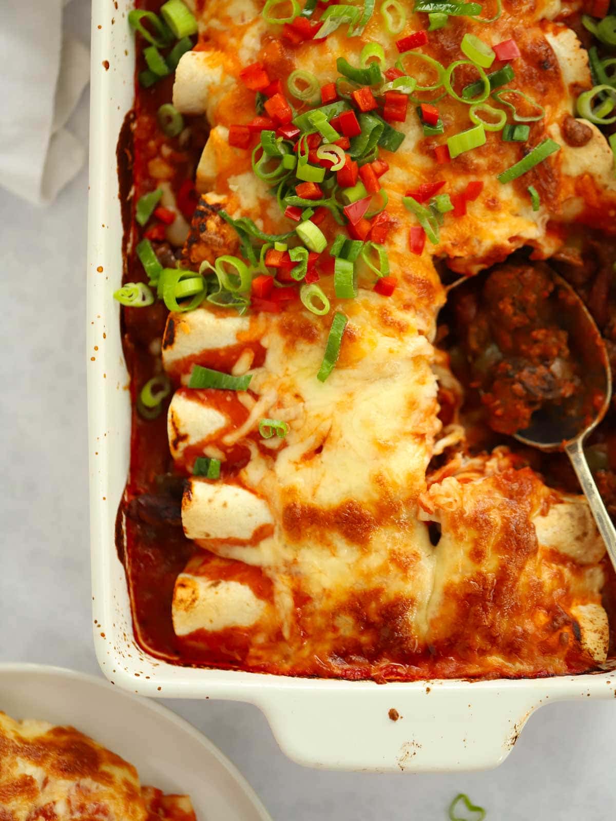 A Chilli Beef Enchilada Recipe for the whole family to enjoy