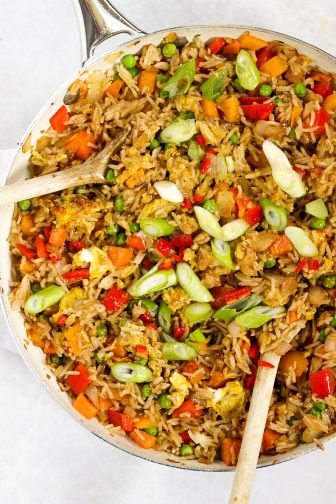 egg fried rice recipe – easy 15 minute meal