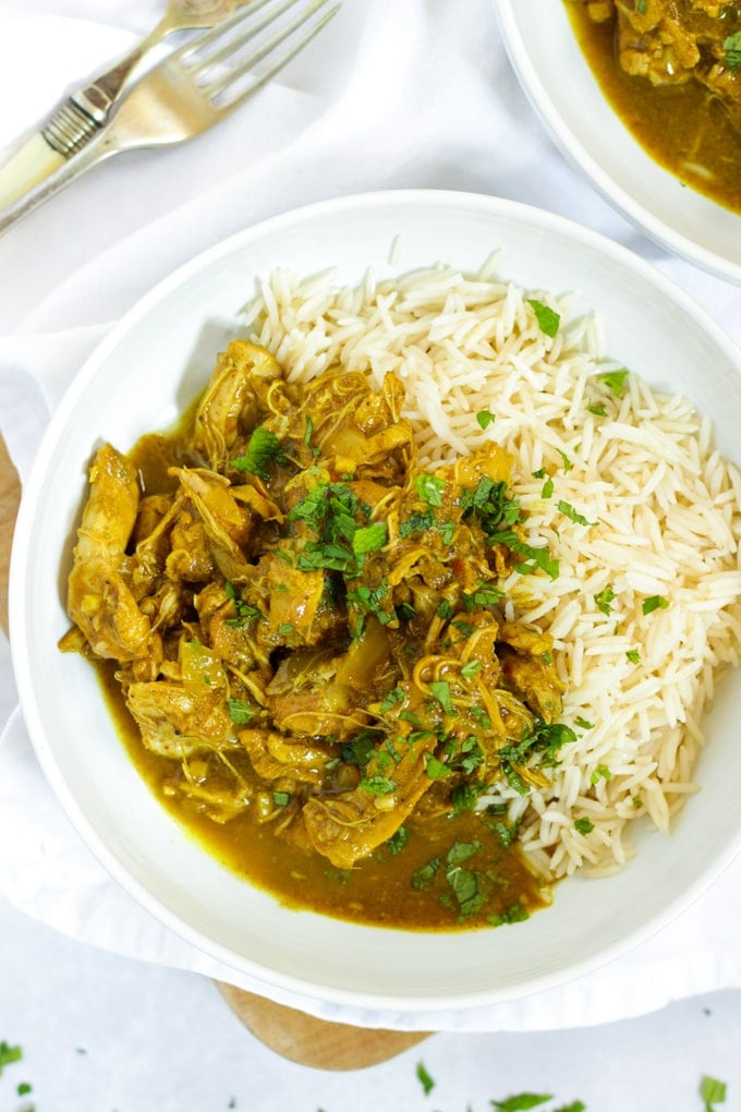 Slow Cooker Chicken Curry The Easiest EVER recipe!