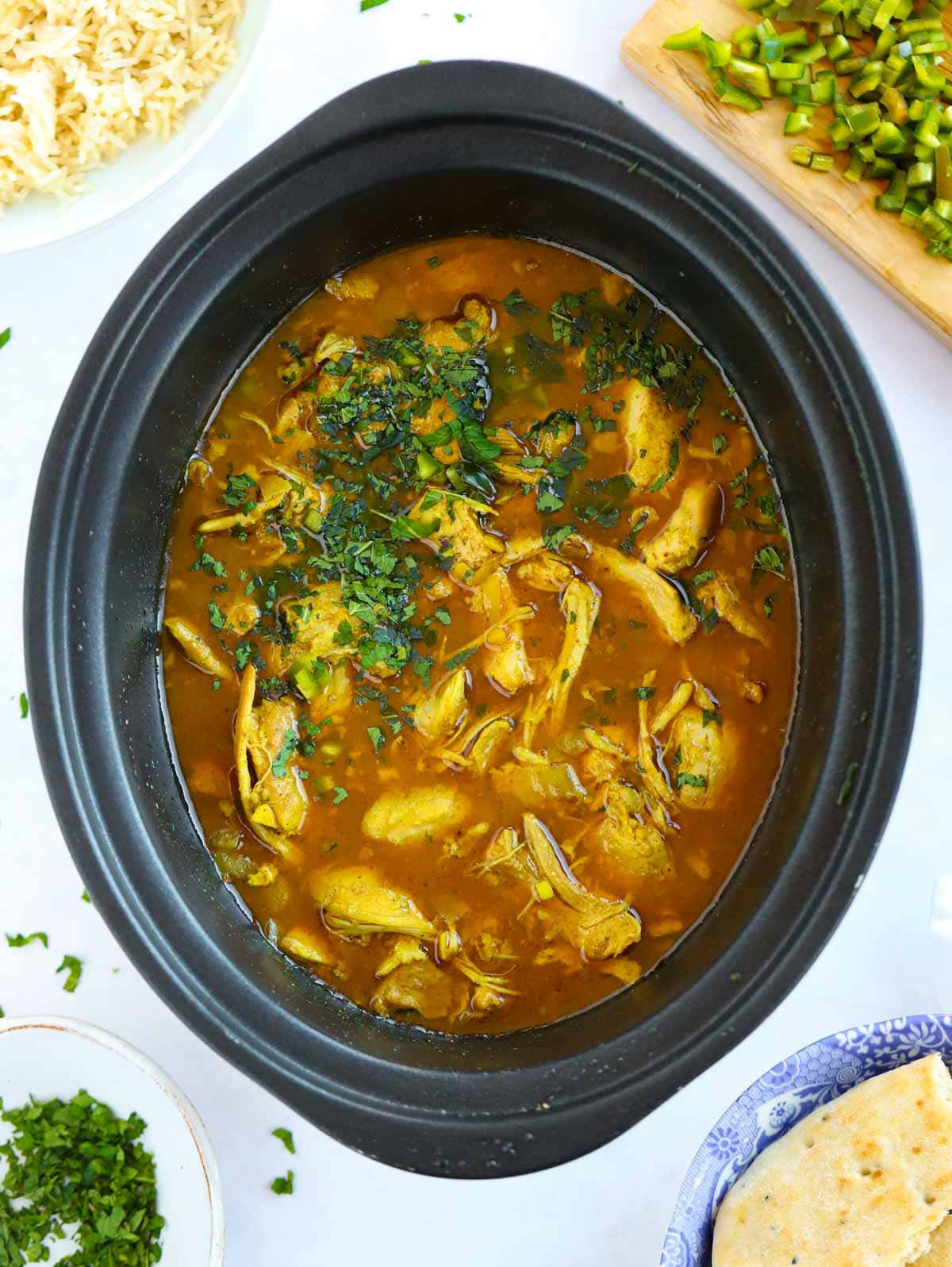 Slimming world friendly slow cooker chicken curry