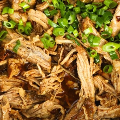 slow cooker pulled pork with chipotle and honey