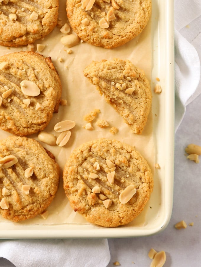 Peanut Butter cookies with just 3 ingredients