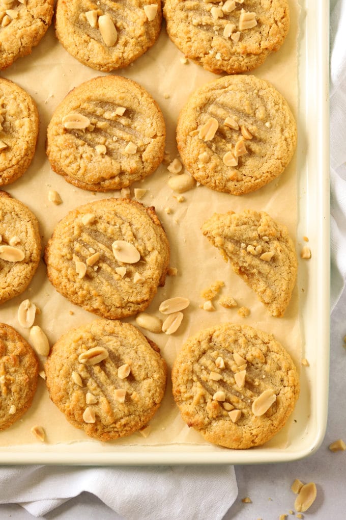 peanut butter cookies – 3 ingredients!