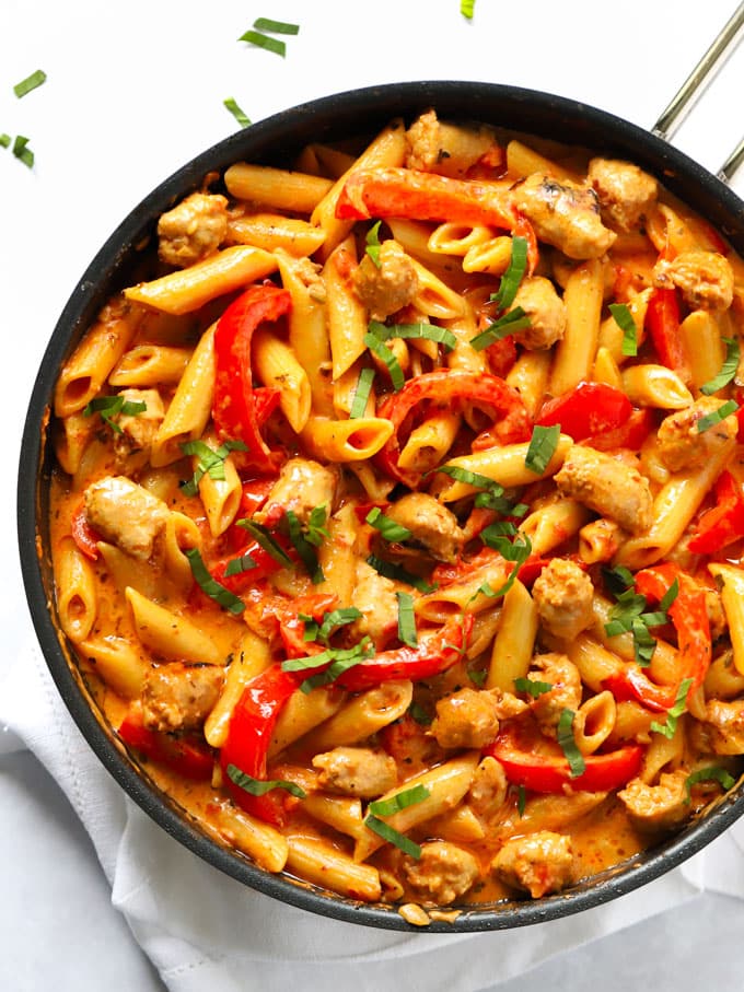 Creamy Sausage Pasta - Quick & Easy One Pot Recipe