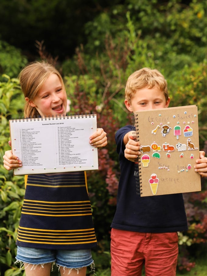 Summer Bucket list of fun things for kids to do in the school holidays