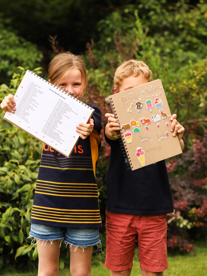 How to write a list of fun things to do during the school holidays