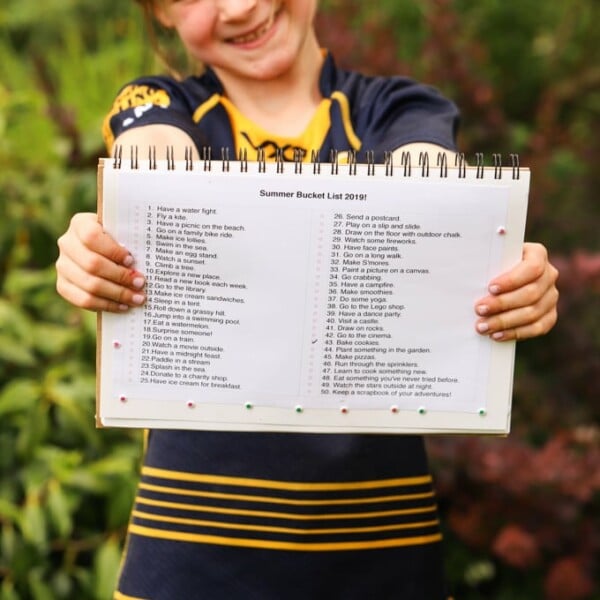 Kids summer bucket list - activities for the school holiday sunny season