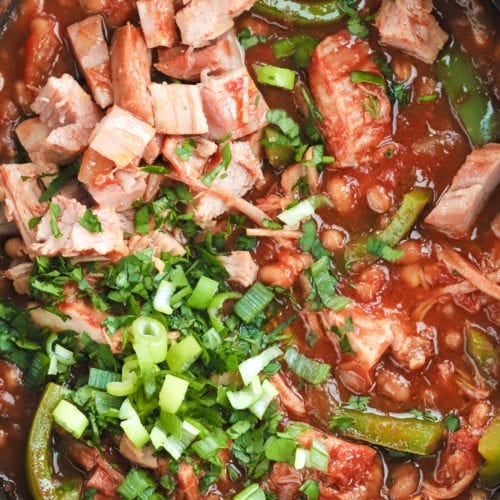 Campfire Stew Recipe with gammon and beans