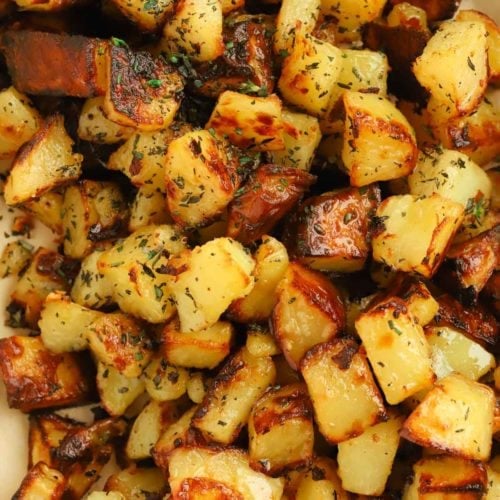 How to make roasted potatoes with garlic and herbs