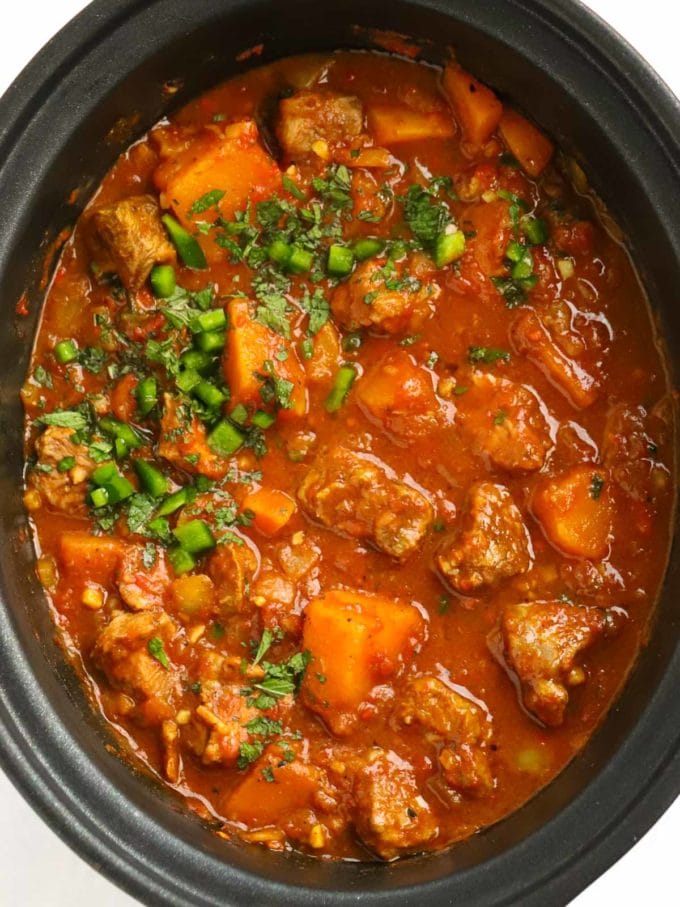 Slow Cooker Lamb Curry - Easiest EVER Recipe!