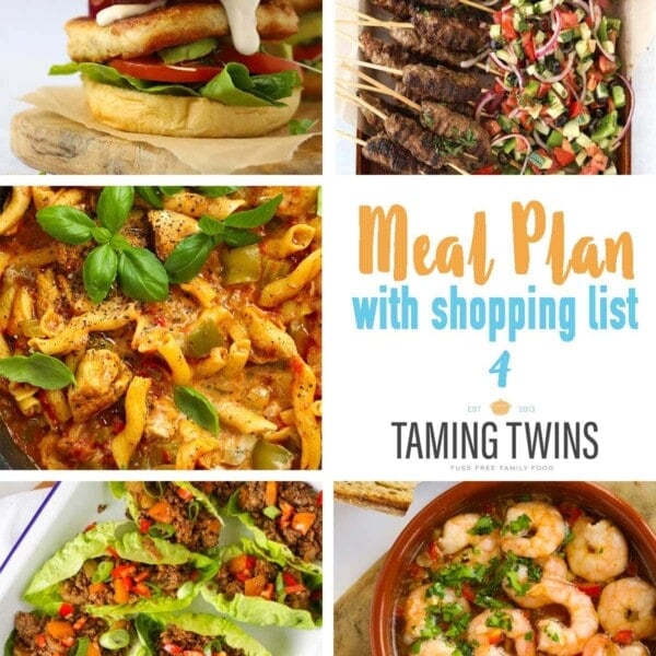 Meal Plan Week 4