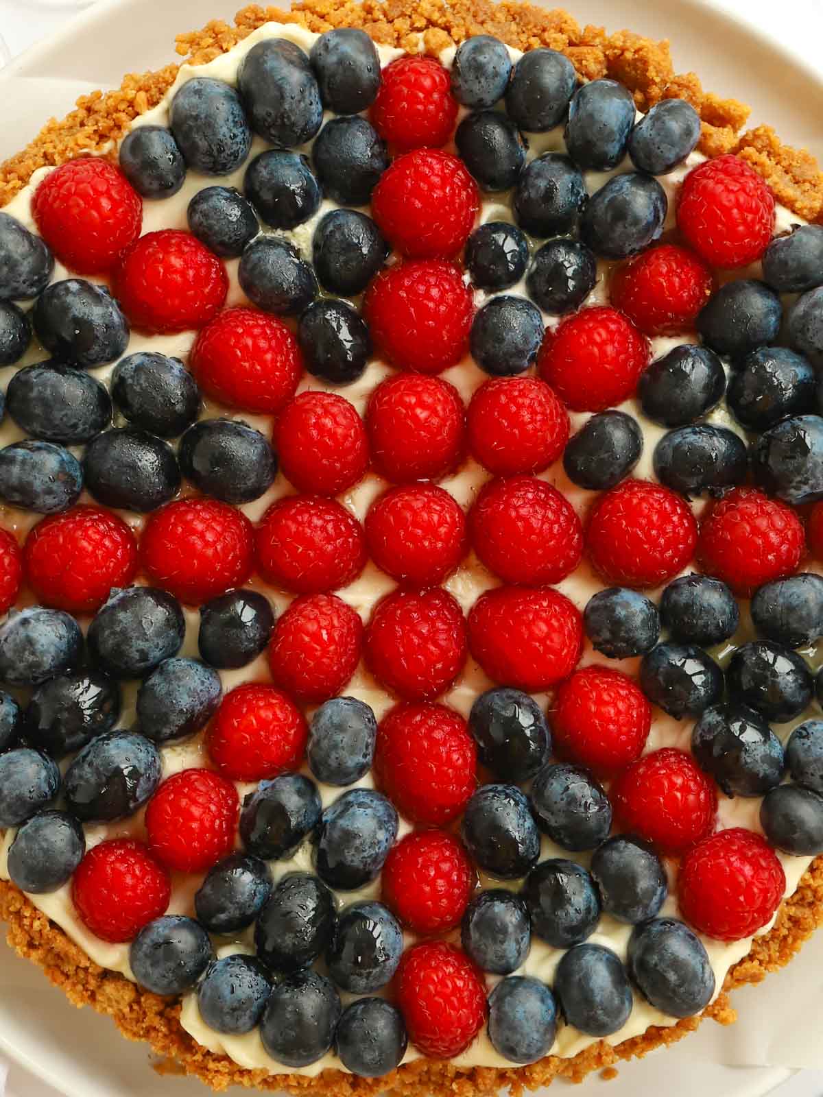 Union Jack Jubilee Lemon Cheesecake Tart Recipe