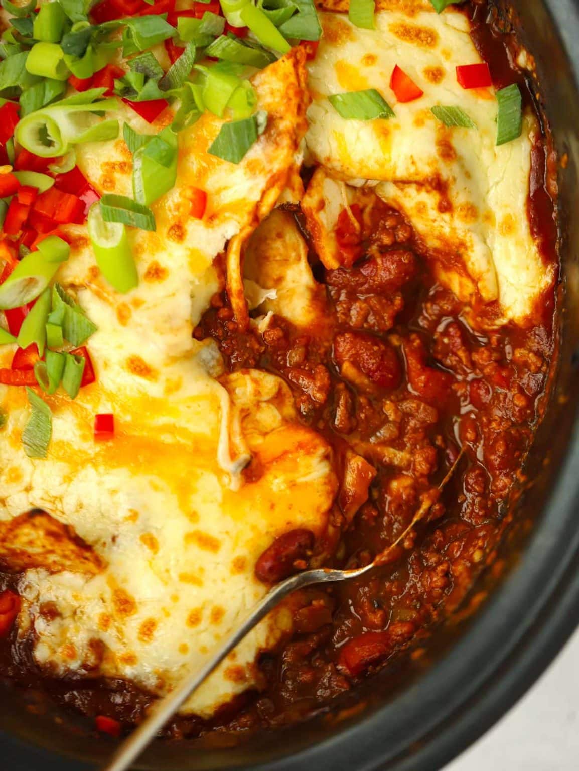 Slow Cooker Beef Enchiladas