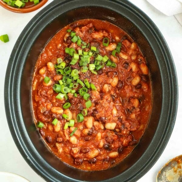 recipe for baked beans made in the slow cooker