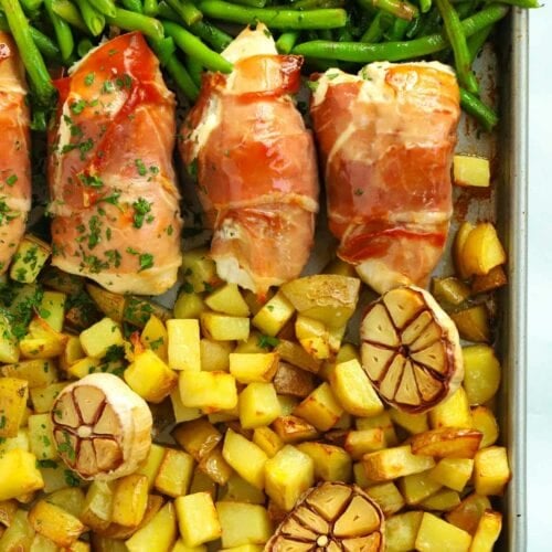 Simple chicken recipe for the whole family - bacon wrapped chicken