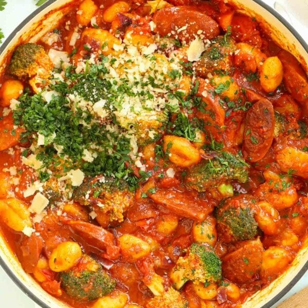 one-pot chorizo gnocchi recipe