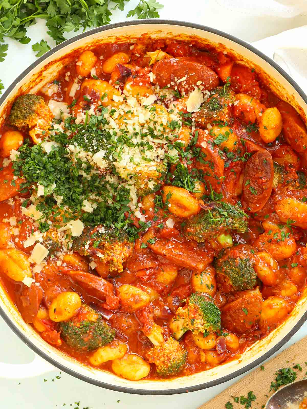 one-pot chorizo gnocchi recipe