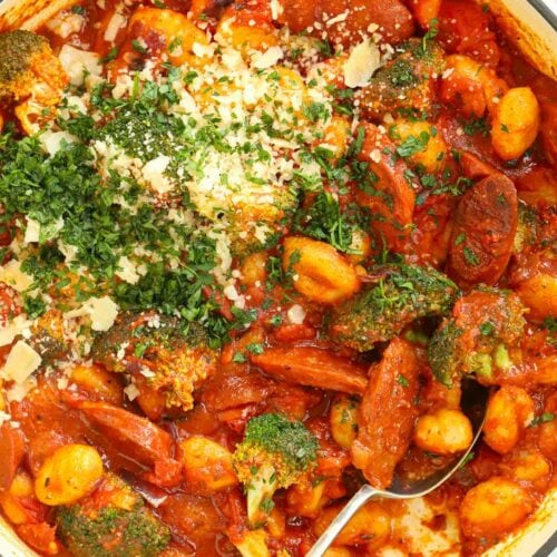 Looking for chorizo recipe ideas? Try this easy gnocchi recipe