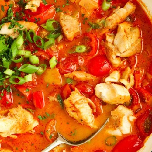 Simple Moqueca-style fish stew recipe