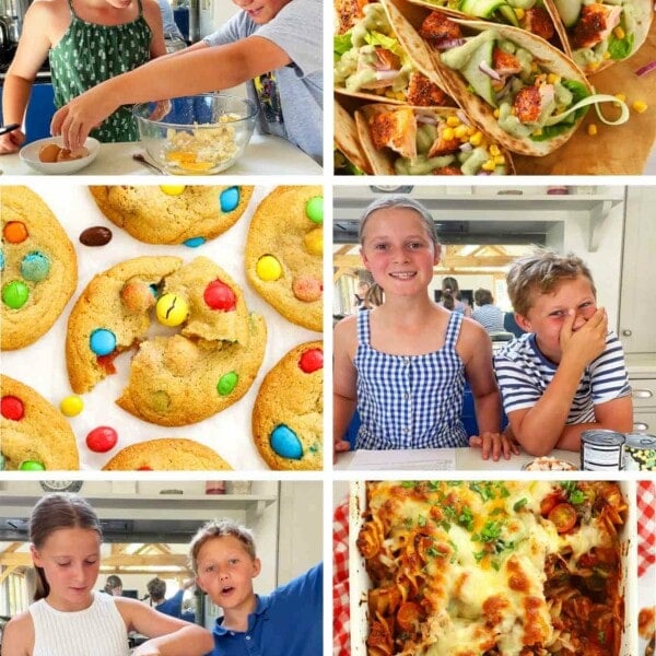Cooking with kids series - blog post cover 2022.