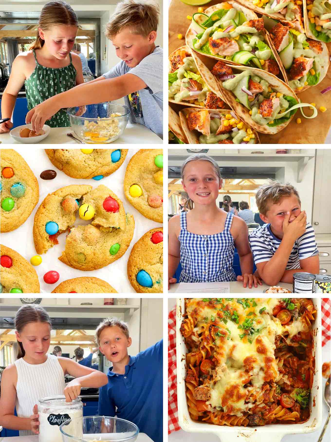 Cooking with kids series - blog post cover 2022.